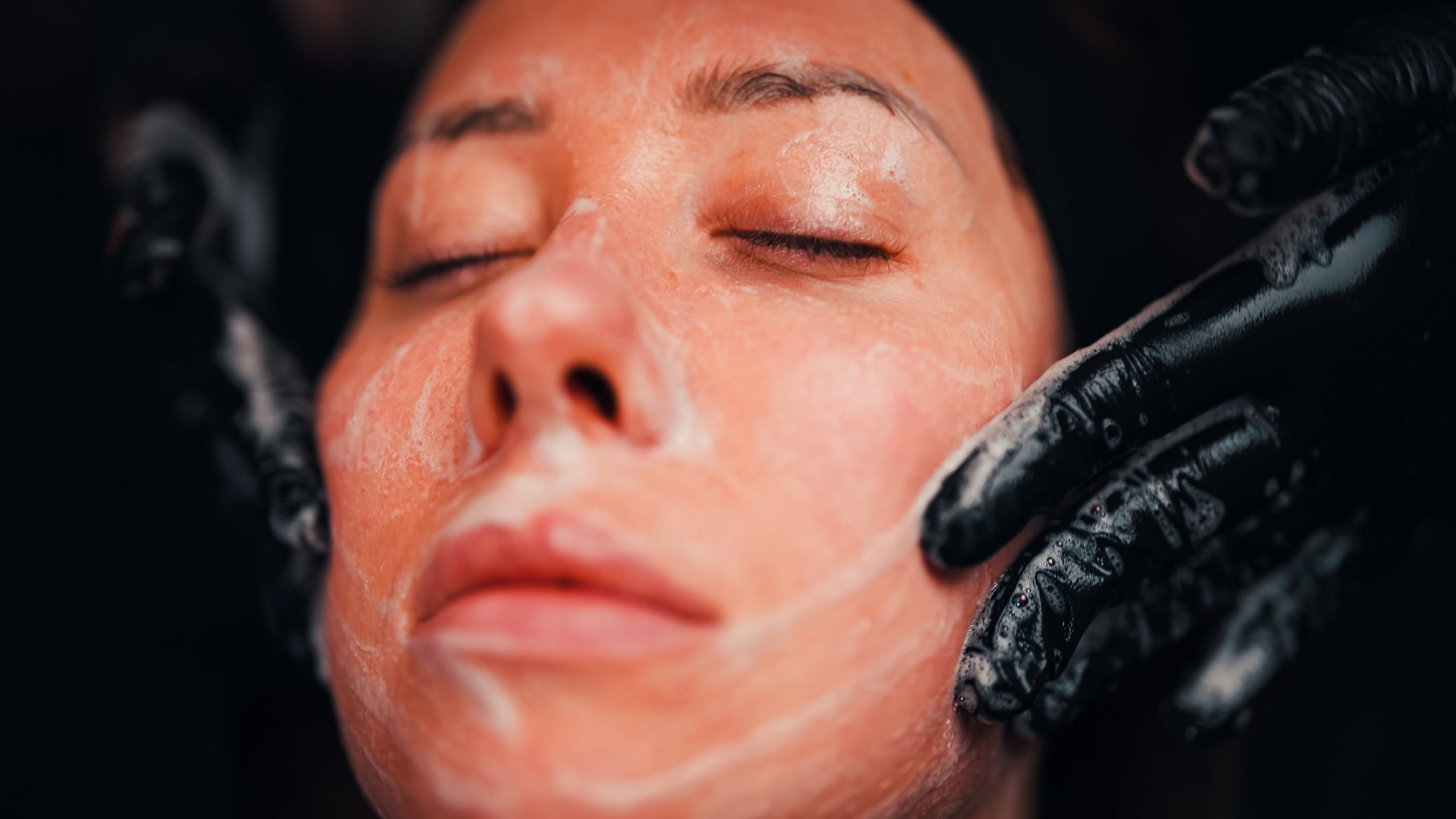 A detail shot of the clinic's serene and modern interior design.