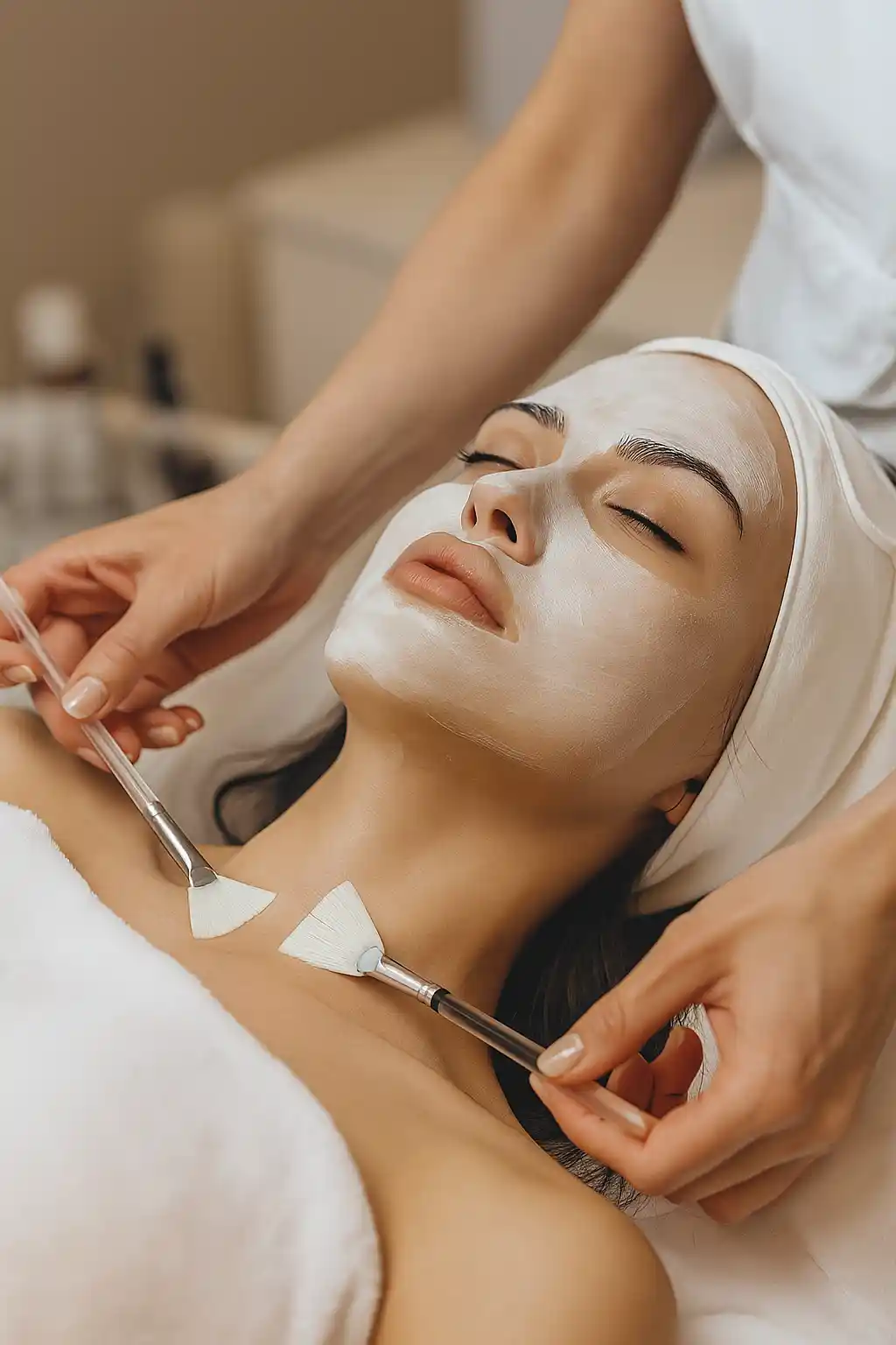 Modern and sterile clinic equipment, signifying advanced technology.