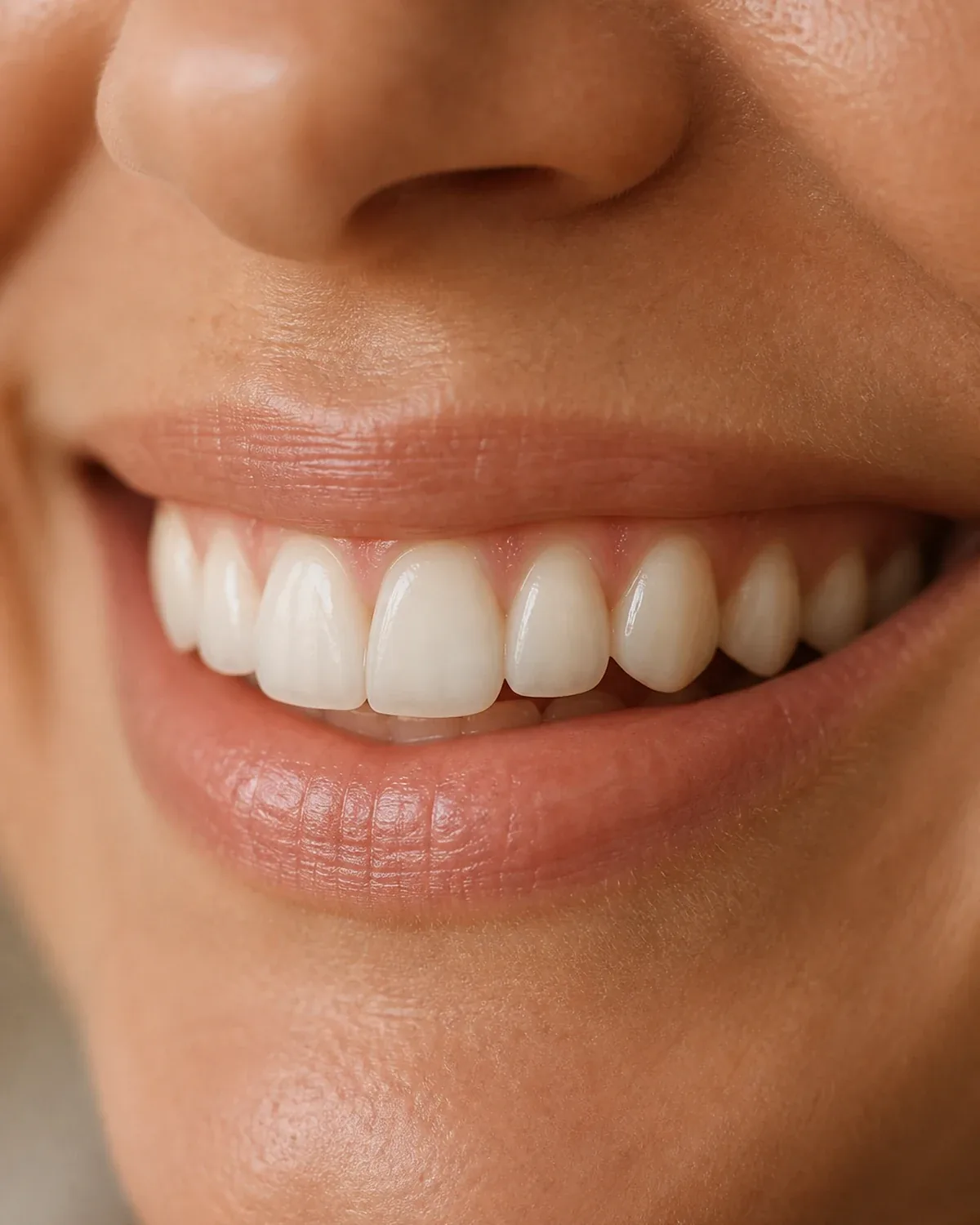A finished, natural smile