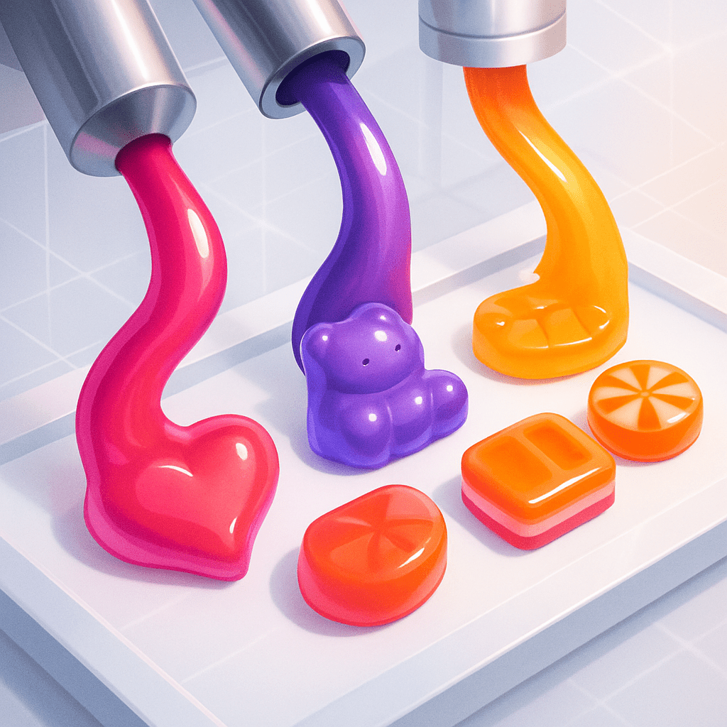 Precise Candy Manufacturing Process