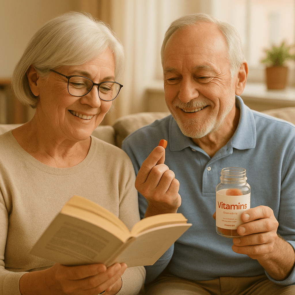 Seniors with Healthy Candy