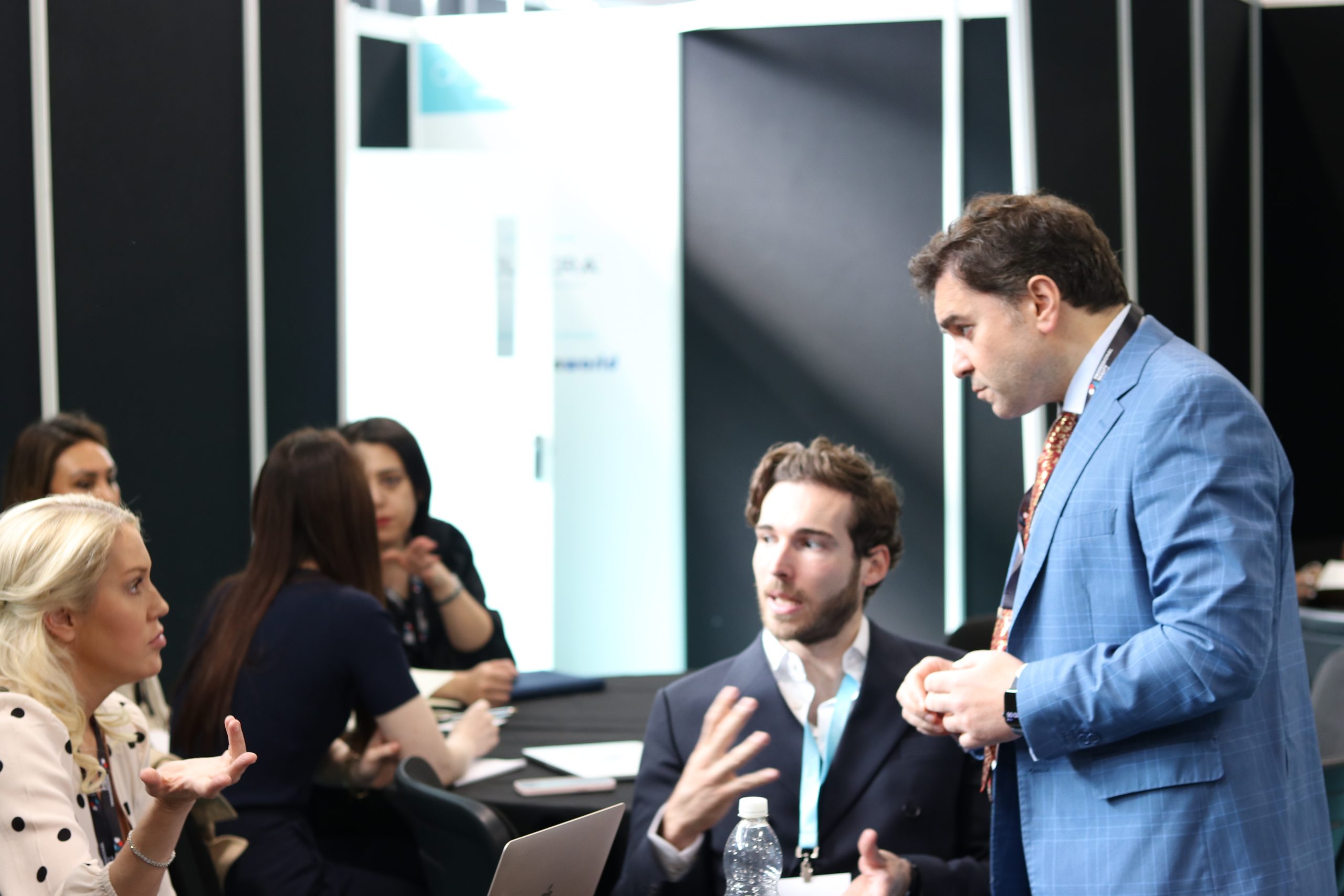 MIAM event photo showing a live demonstration