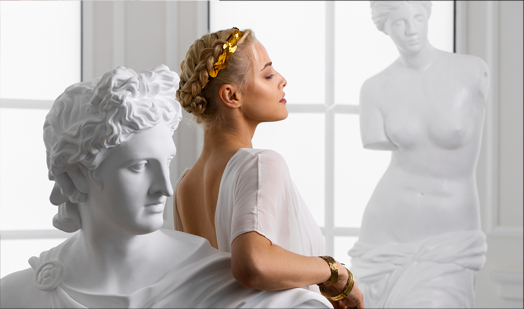 Aesthetic medicine expert performing a procedure