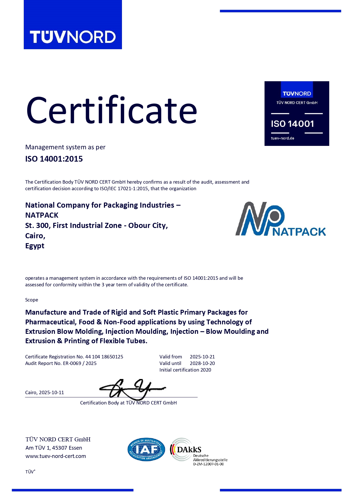 ISO 14001:2015