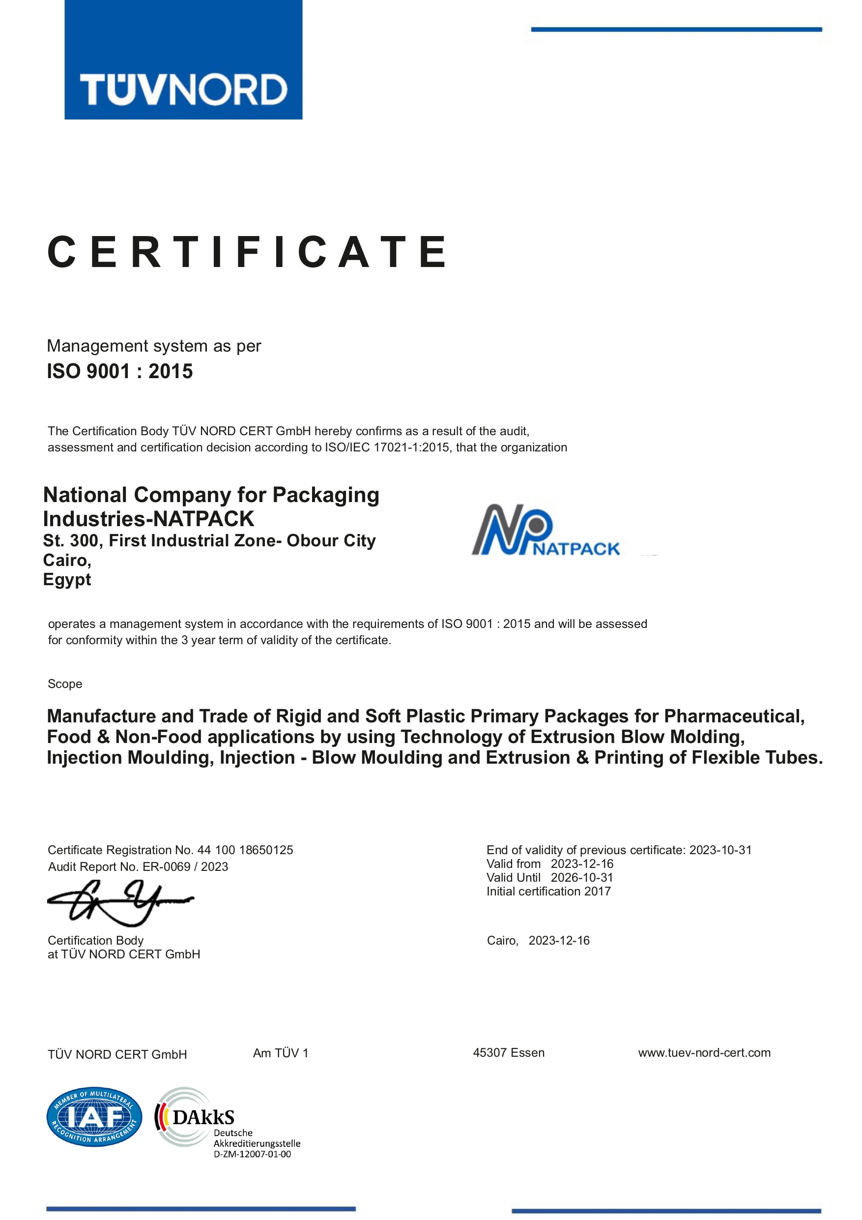 ISO 9001:2015